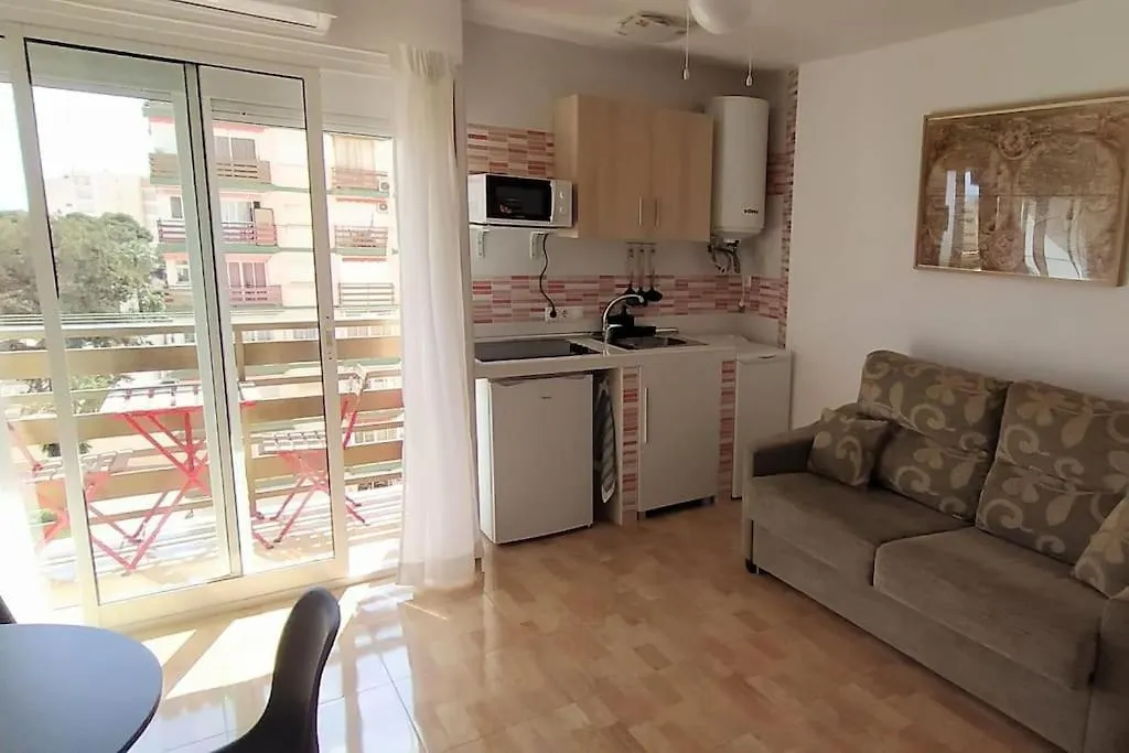 Estudio Con Vista Al Mar A 200 Mts De La Playa 베날마데나코스타 0*,  스페인